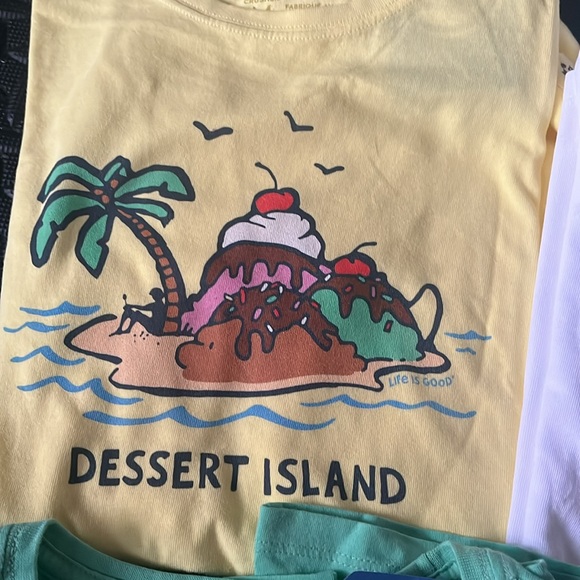 Set of life is good tees - Picture 4 of 8